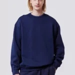 Loose Fit Sweatshirt - Dark Blue